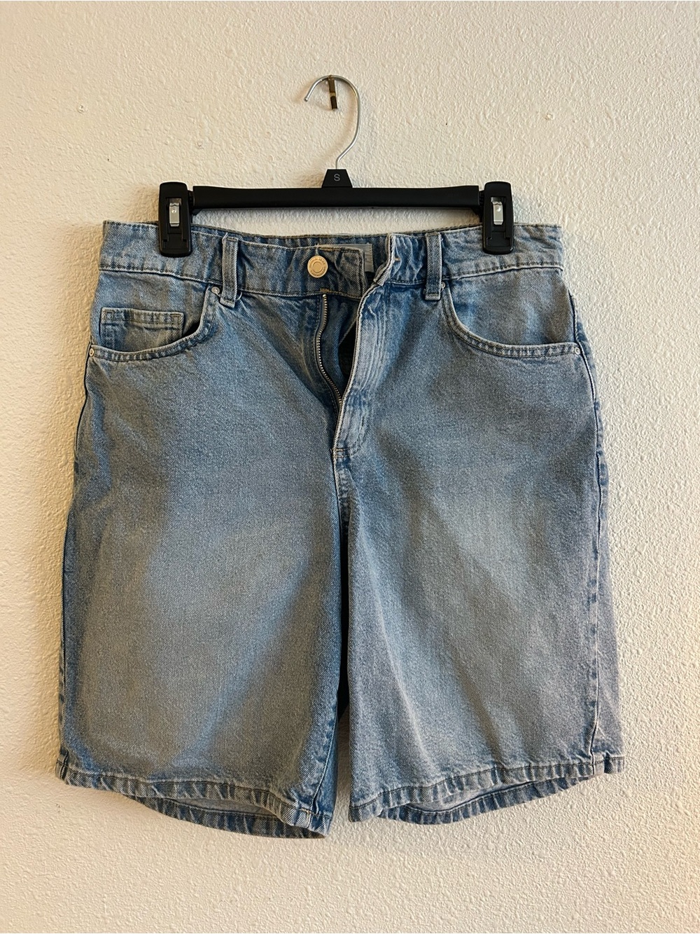 Cotton On Women’s Light Wash Denim Jorts - Picture 1 of 3